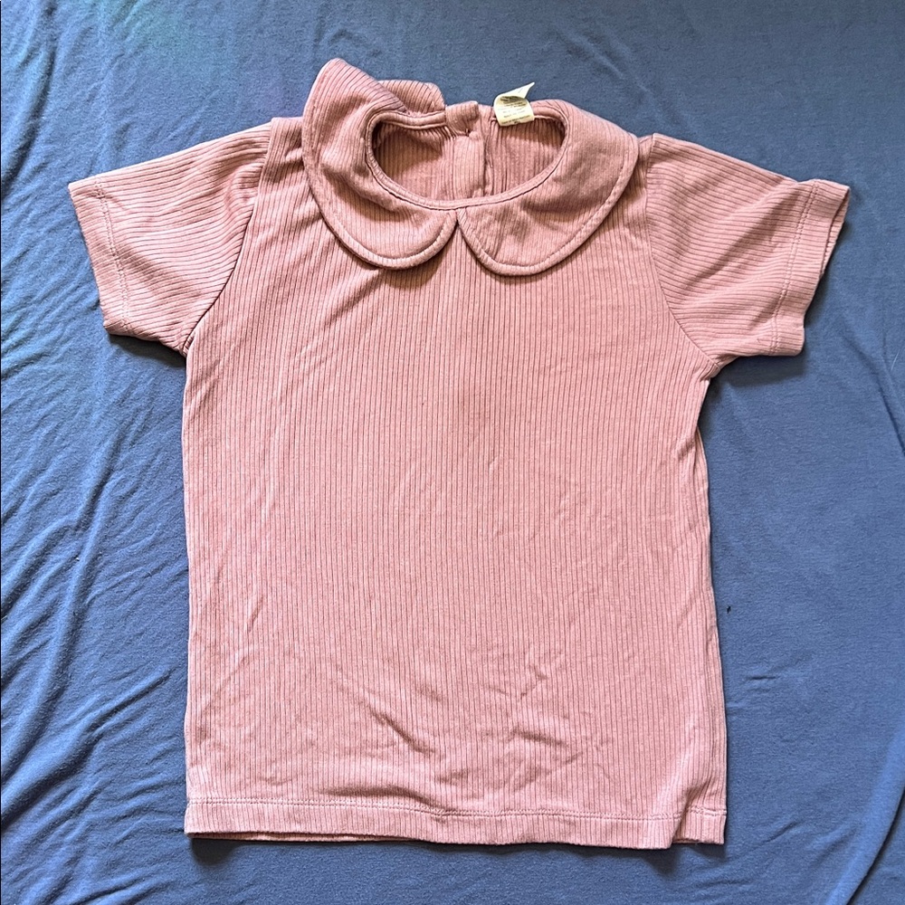 Kate Quinn 5y Modal Rib Peter Pan Tee
